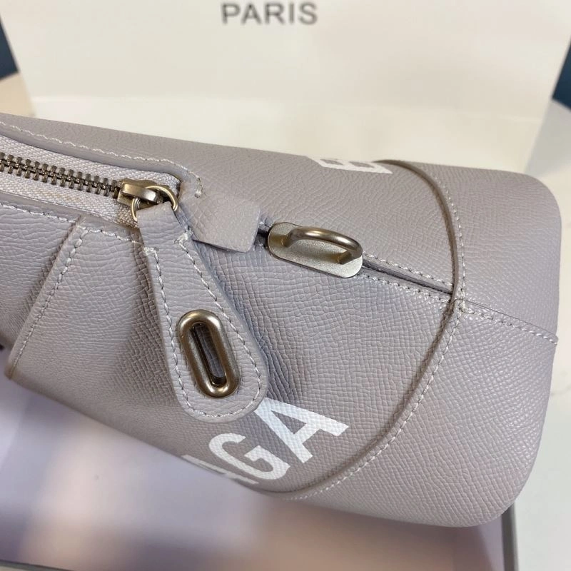 Soft Balenciaga Limited Edition Shell Bag with Oversized Letters 75217