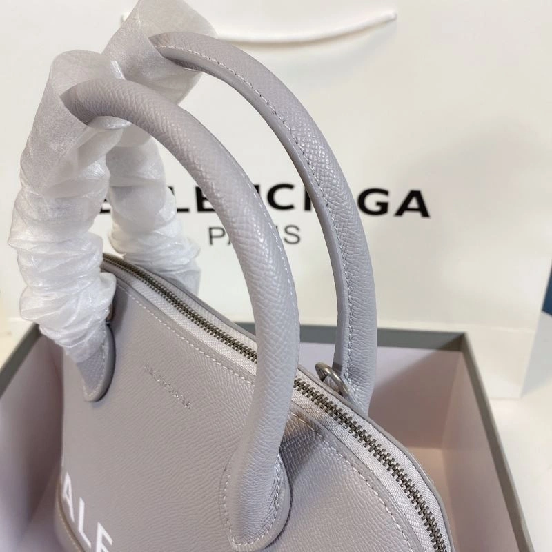 Soft Balenciaga Limited Edition Shell Bag with Oversized Letters 75217