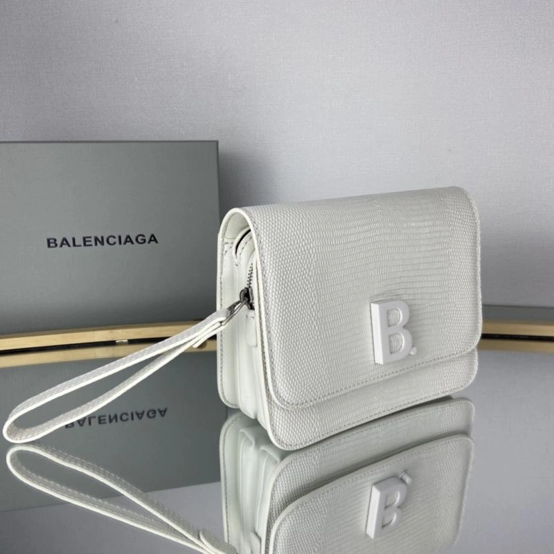 TopPick Balenciaga Lizard Pattern Box Crossbody Bag - Model 78328