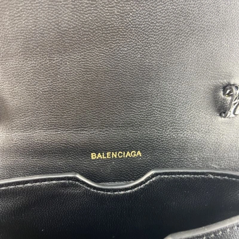 Balenciaga Luxe Crocodile-Embossed Big B Tofu Bag TopPick 78323