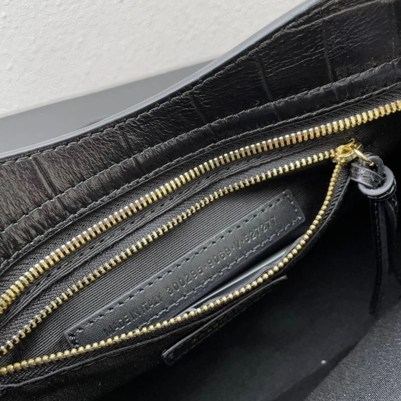 ZeroBulk Balenciaga Luxe Crocodile Motorcycle Bag with Golden Accents 72625
