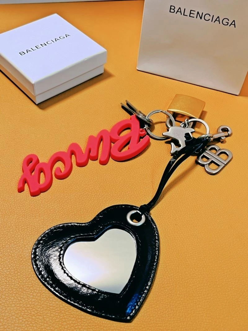 Contemporary Balenciaga Luxe Gold Keychain a  Accessory for Style 70080