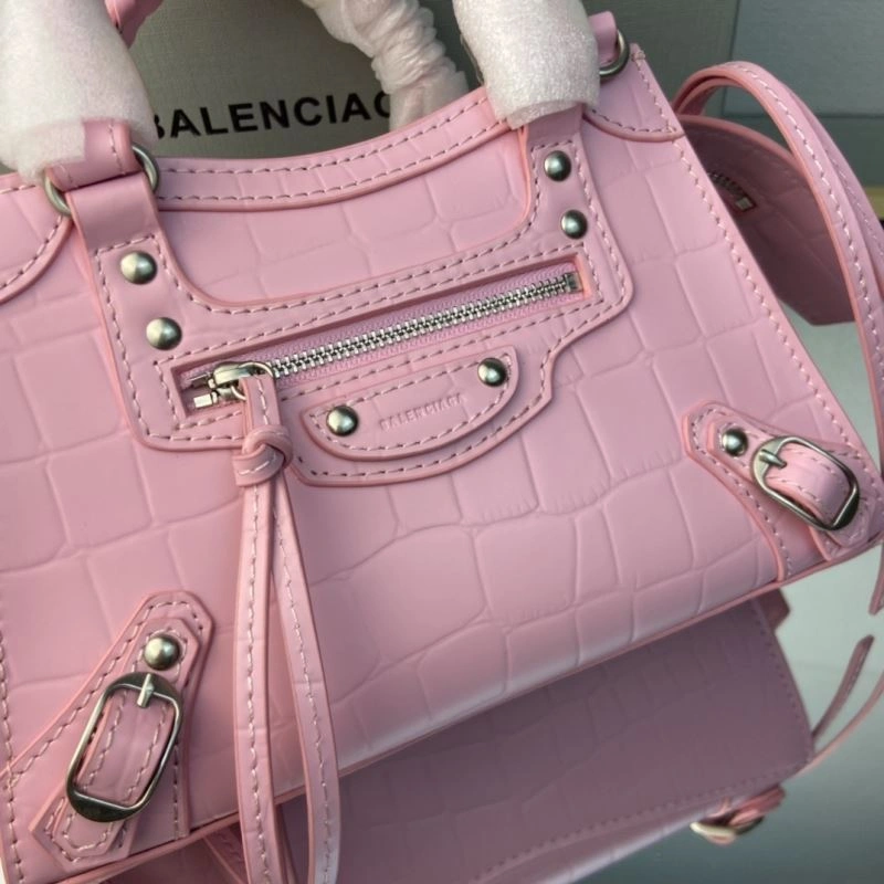 Balenciaga Luxe Trapezoid Motorcycle Bag -  Chic Design AllSeason 75349