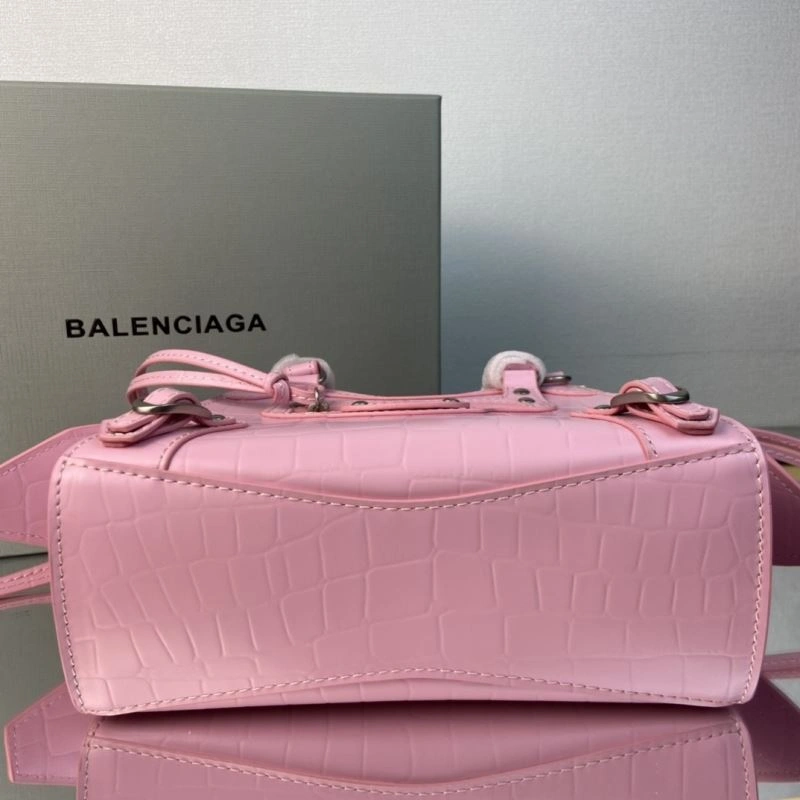 Balenciaga Luxe Trapezoid Motorcycle Bag -  Chic Design AllSeason 75349