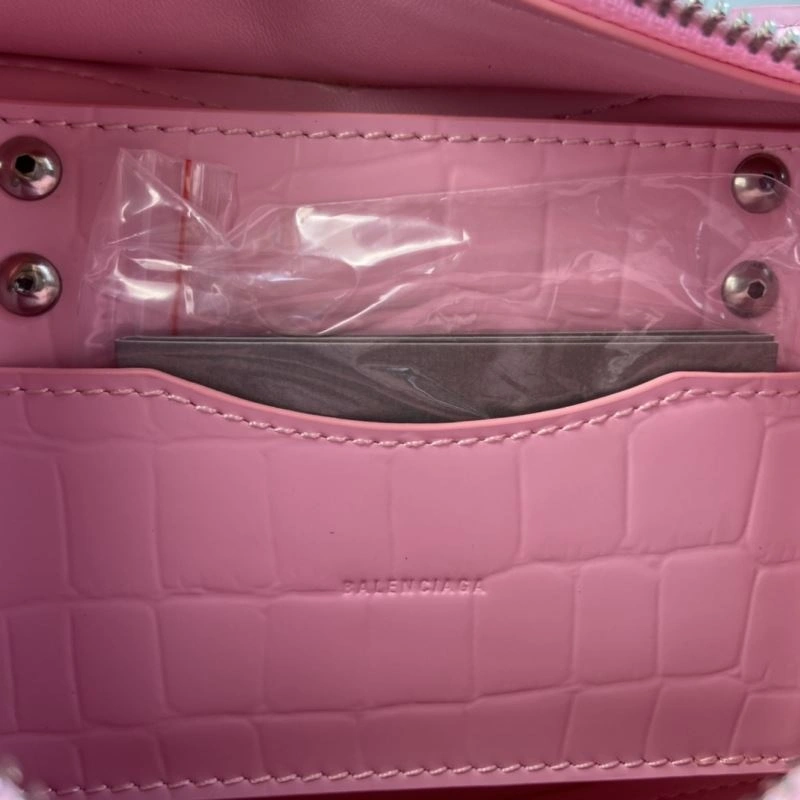 Balenciaga Luxe Trapezoid Motorcycle Bag -  Chic Design AllSeason 75349