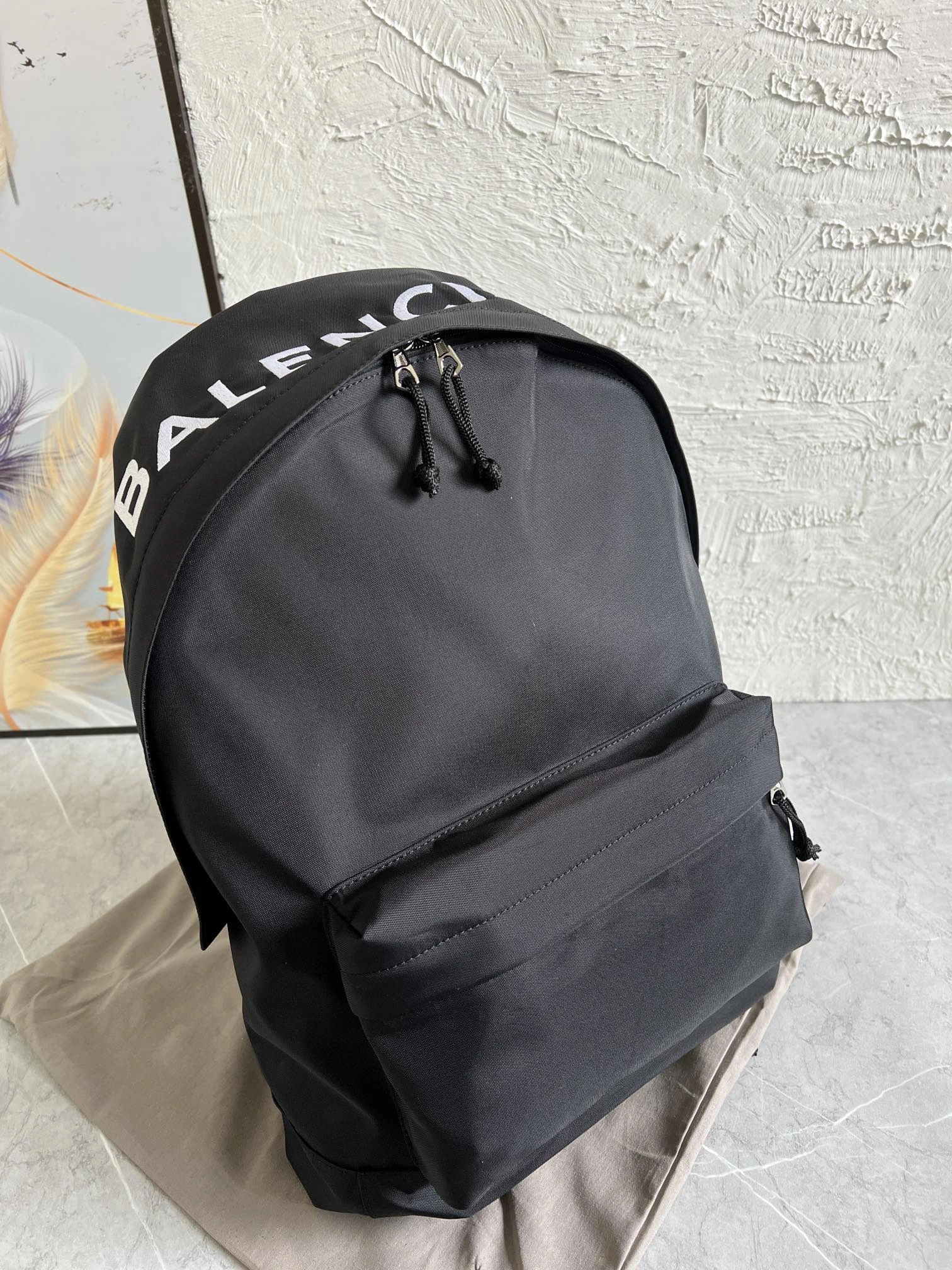 Bold Balenciaga Luxe Unisex Single Shoulder Backpack - Street 61063