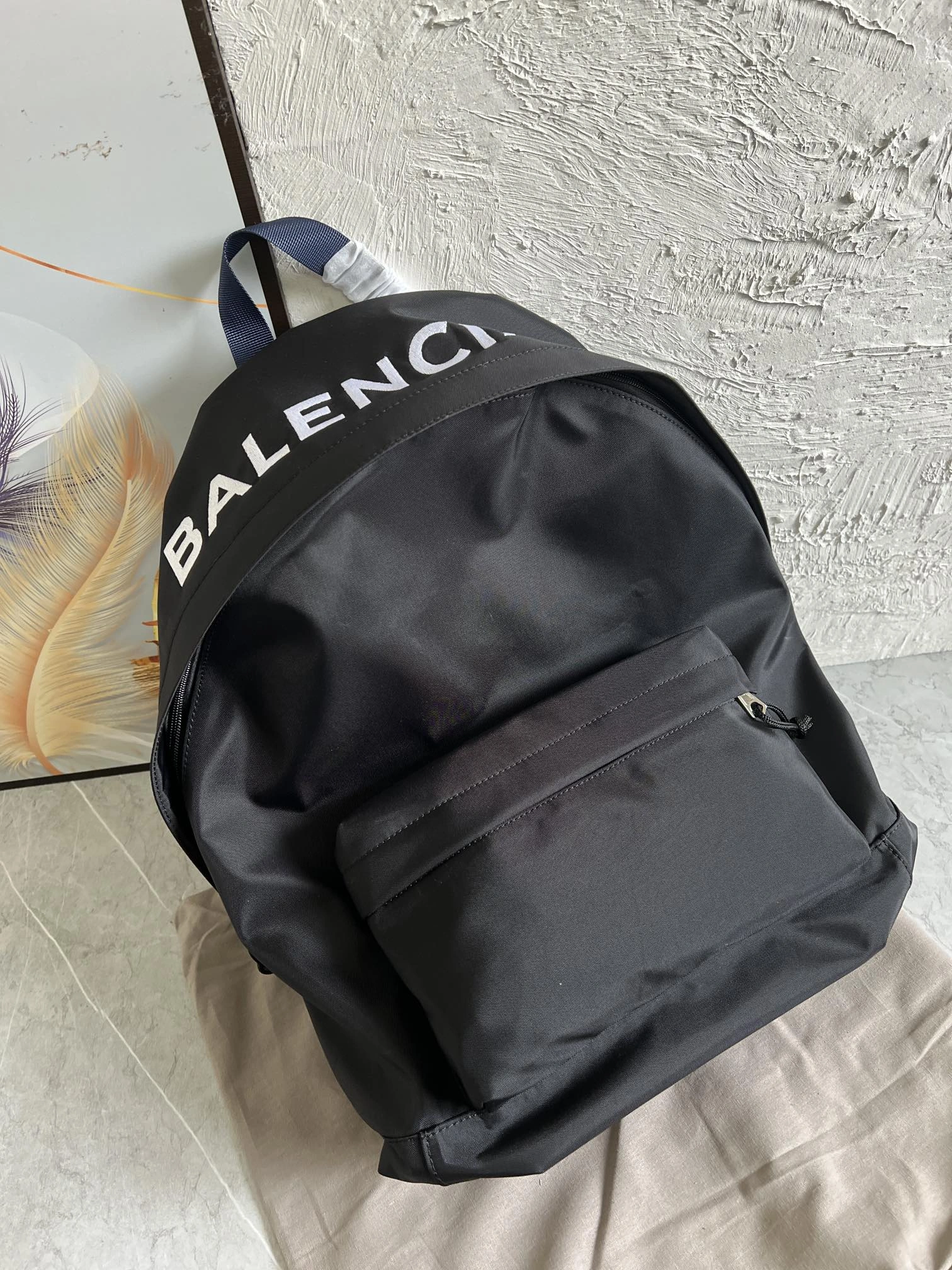 Bold Balenciaga Luxe Unisex Single Shoulder Backpack - Street 61063