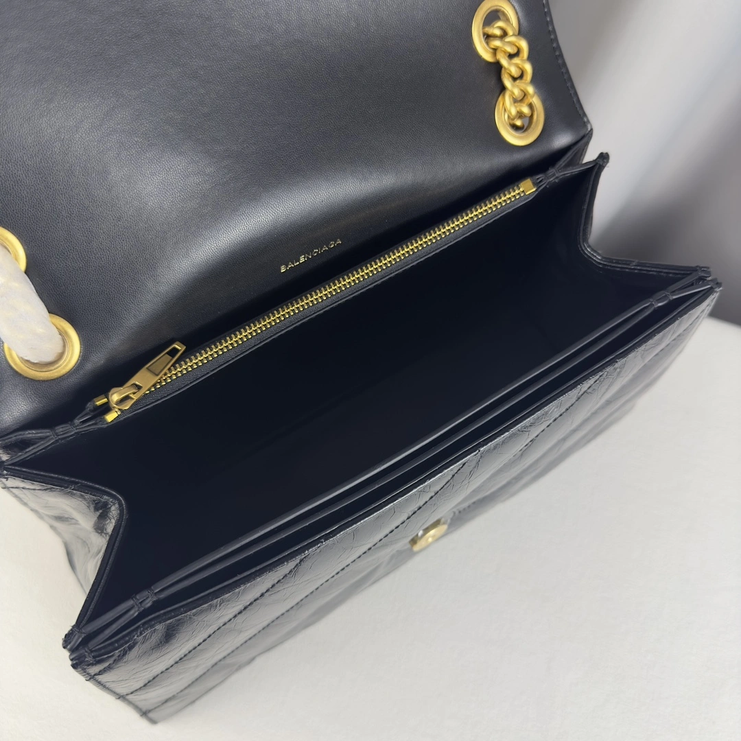 Balenciaga Medium Crush Gold Hourglass Chain Bag ModernLook 60966