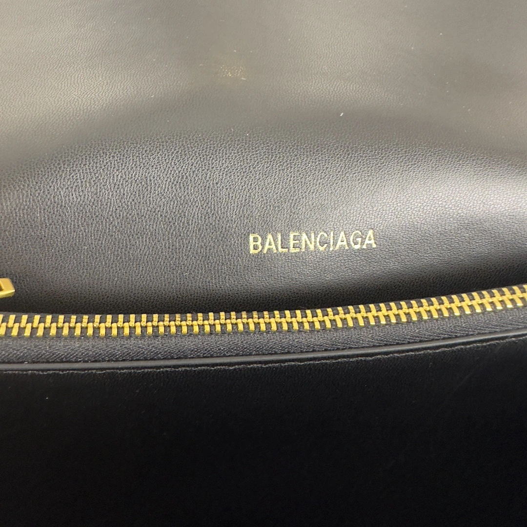Balenciaga Medium Crush Gold Hourglass Chain Bag ModernLook 60966