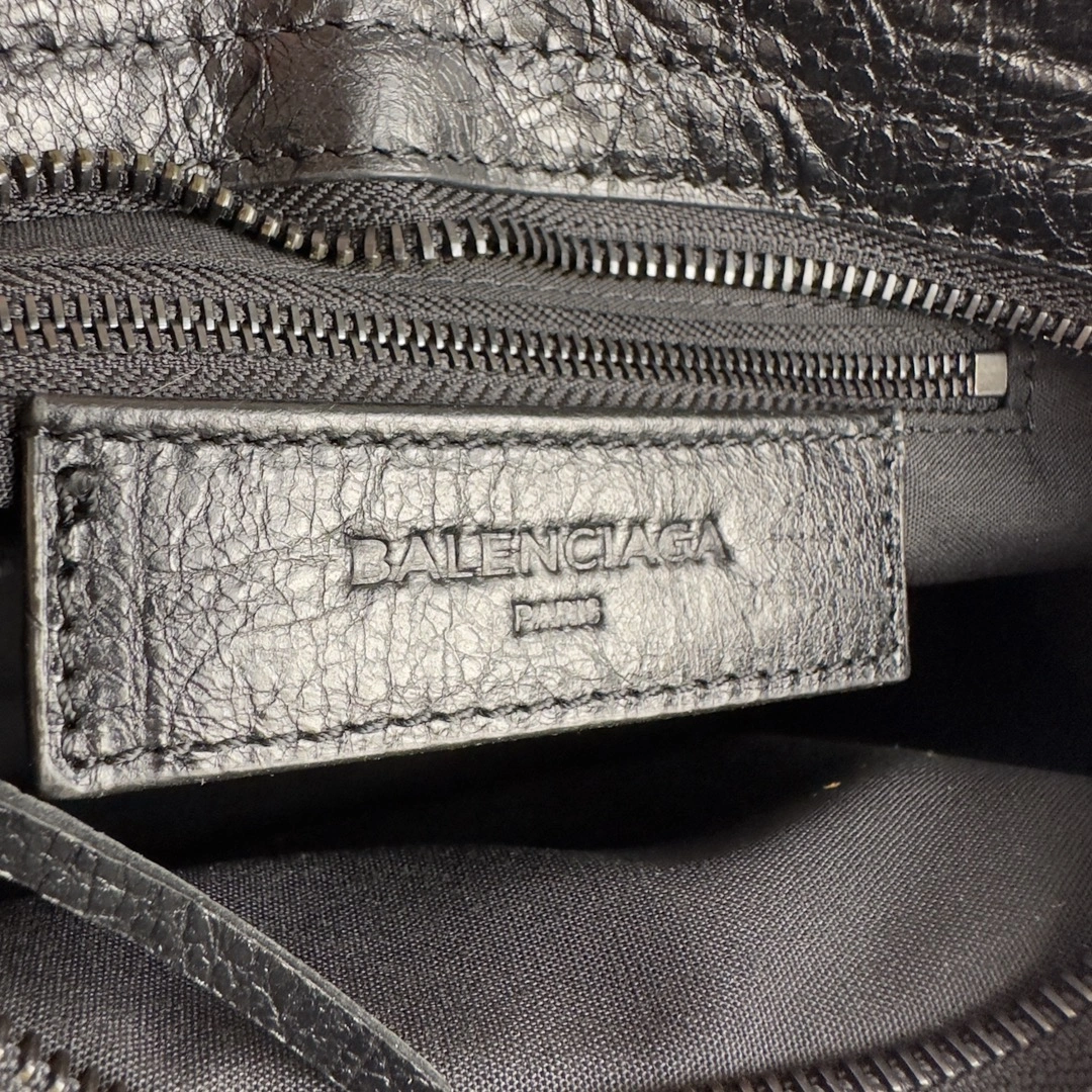 Balenciaga Mini City Graffiti Lambskin Handcrafted Bag 24cm SoftTouch 61000