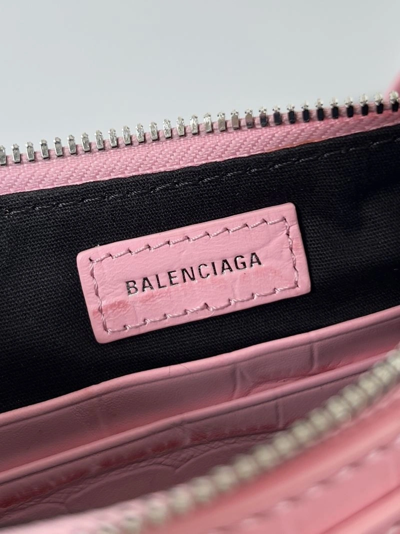 Modern Balenciaga Mini Le Cagole Half-Moon Handbag with Double Straps 78804