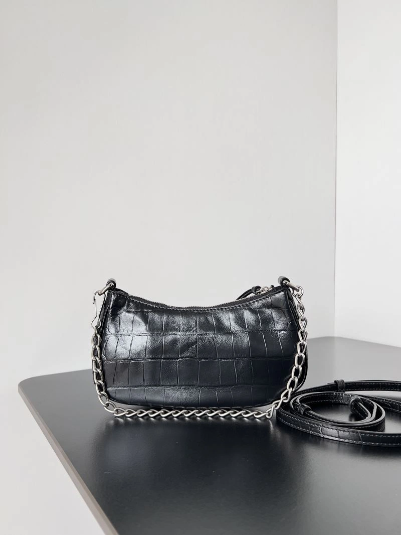 Balenciaga Mini Le Cagole Handbag - Retro Crescent Design  Style StreetReady 78799