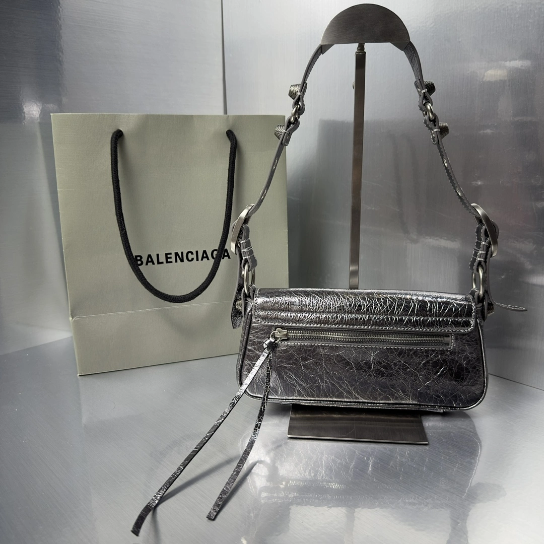 TravelReady Balenciaga Mini Le Cagole Lambskin Sling Bag - Everyday 61082