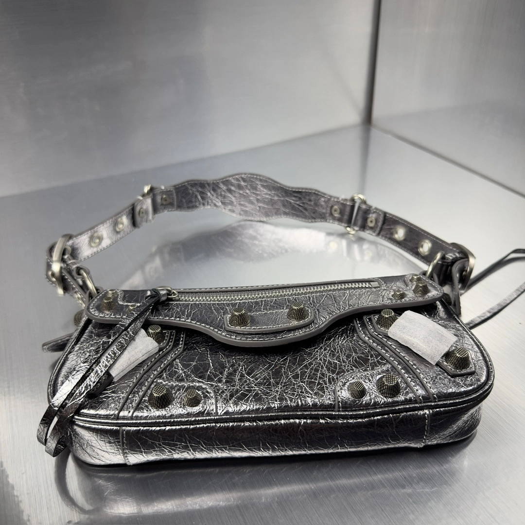 TravelReady Balenciaga Mini Le Cagole Lambskin Sling Bag - Everyday 61082