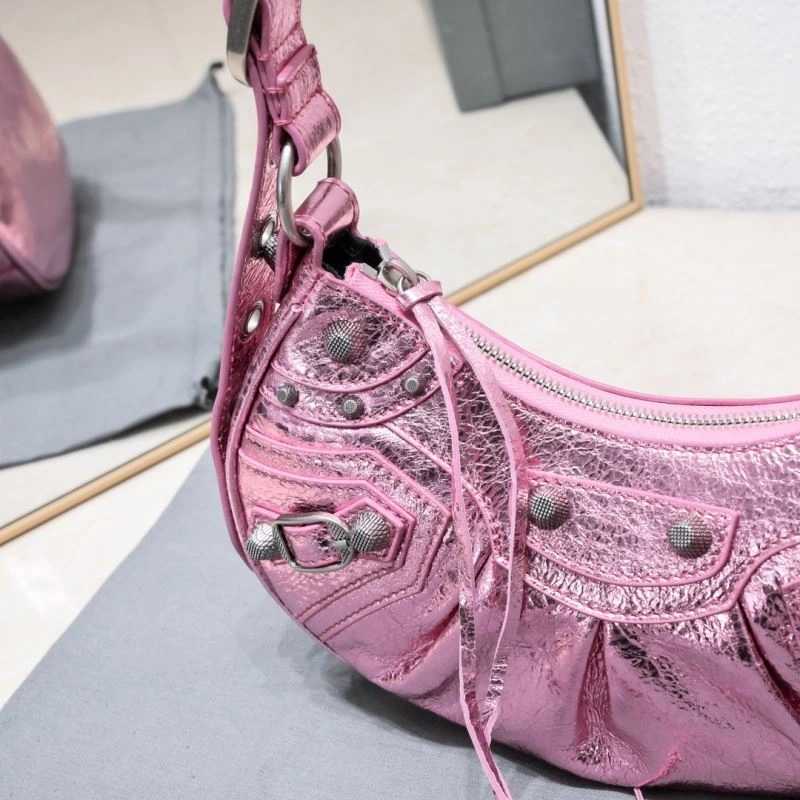 Balenciaga Mini Metallic Crescent Bag - 26cm Size Tailored 72718