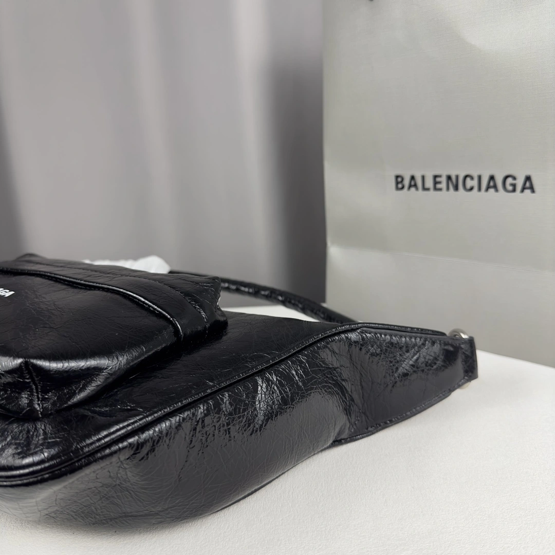 Balenciaga  Cowhide Underarm Bag - Runway Edition RelaxedFit 60872