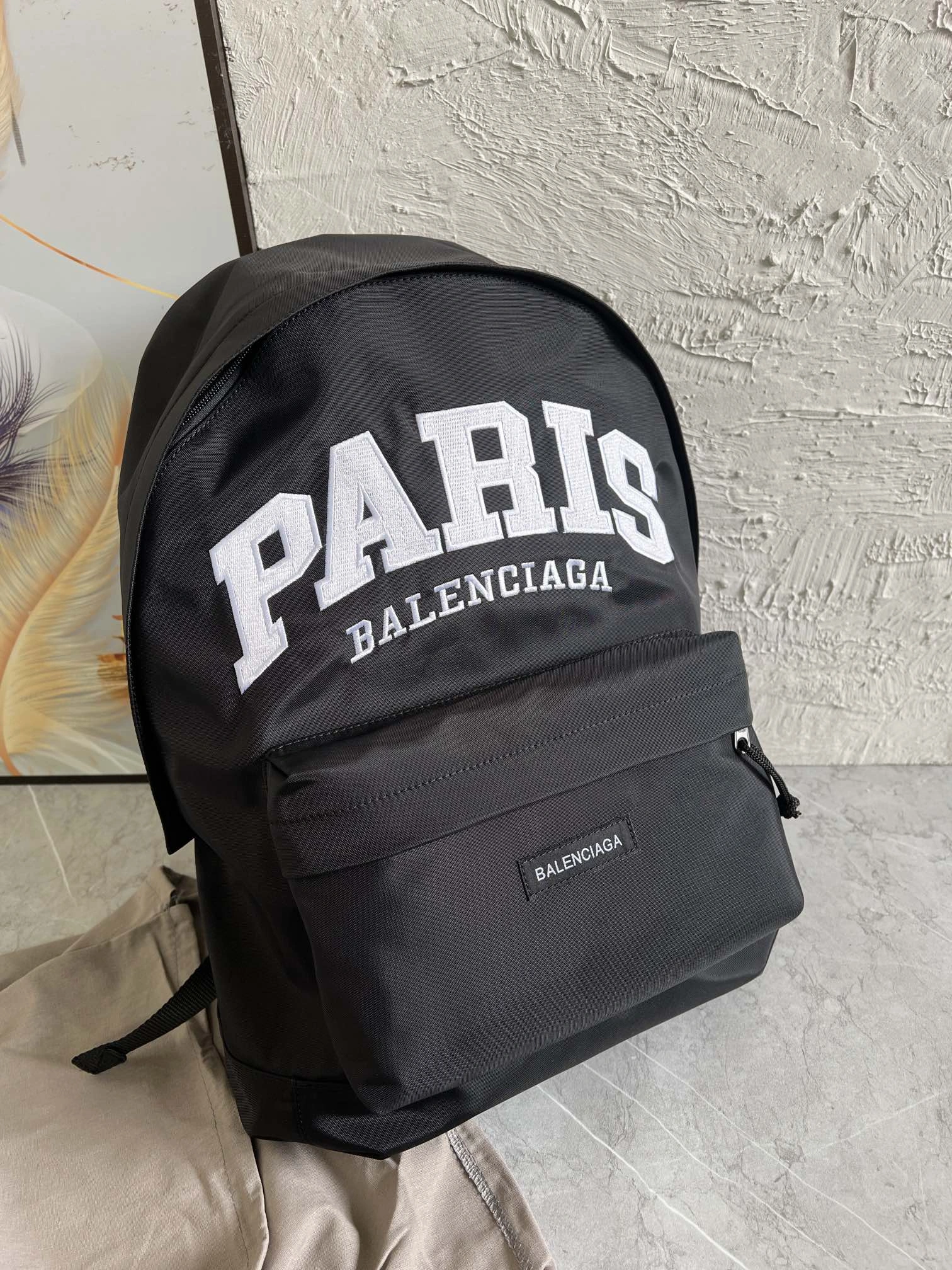 Supportive Balenciaga  High-End Unisex Shoulder Backpack 61066