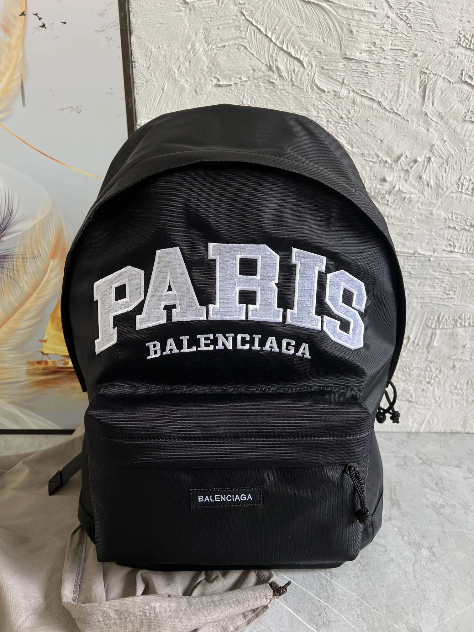 Supportive Balenciaga  High-End Unisex Shoulder Backpack 61066