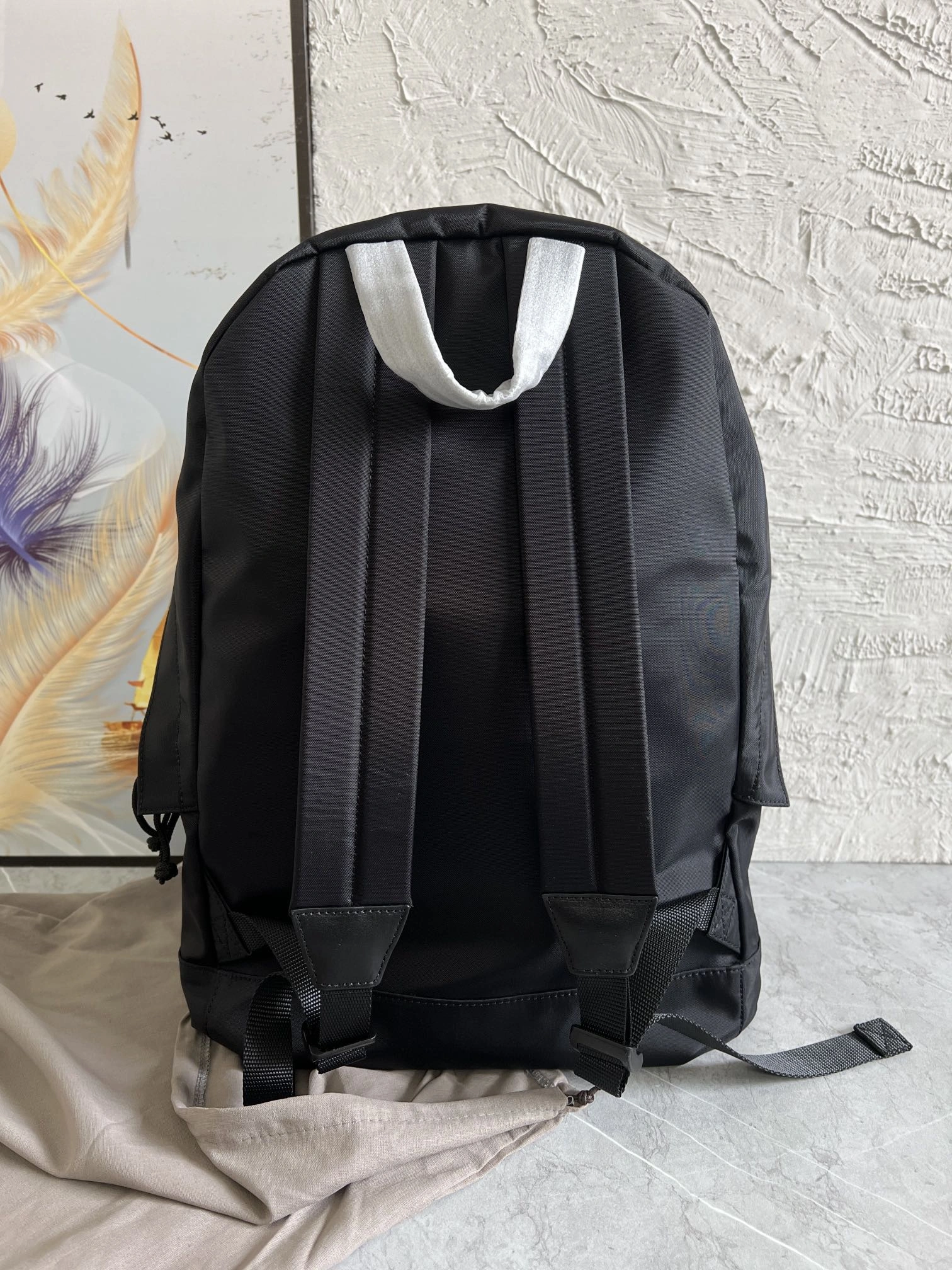 Supportive Balenciaga  High-End Unisex Shoulder Backpack 61066