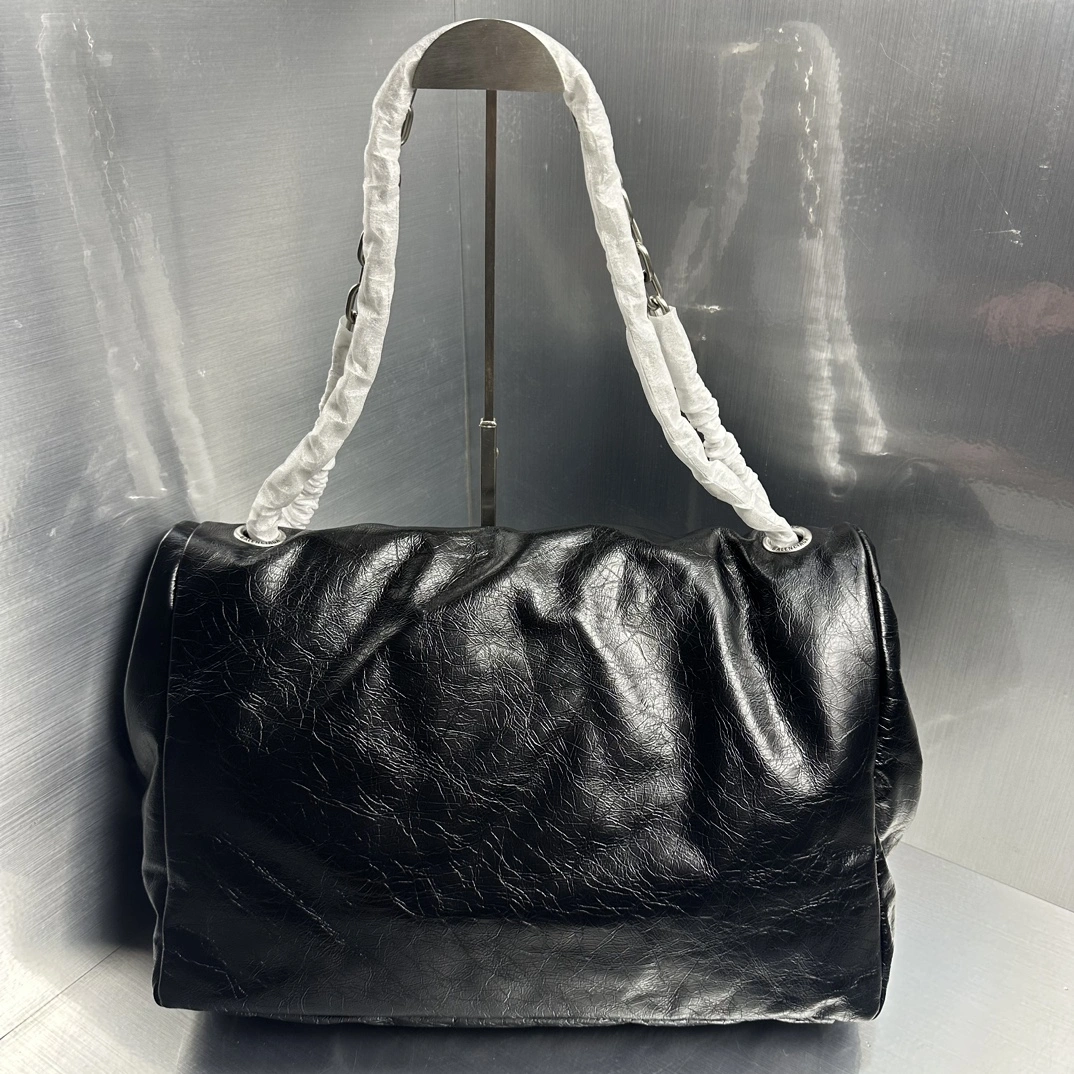 Modern Balenciaga Monaco Luxe Calfskin Chain Bag -  Autumn Essential 72563