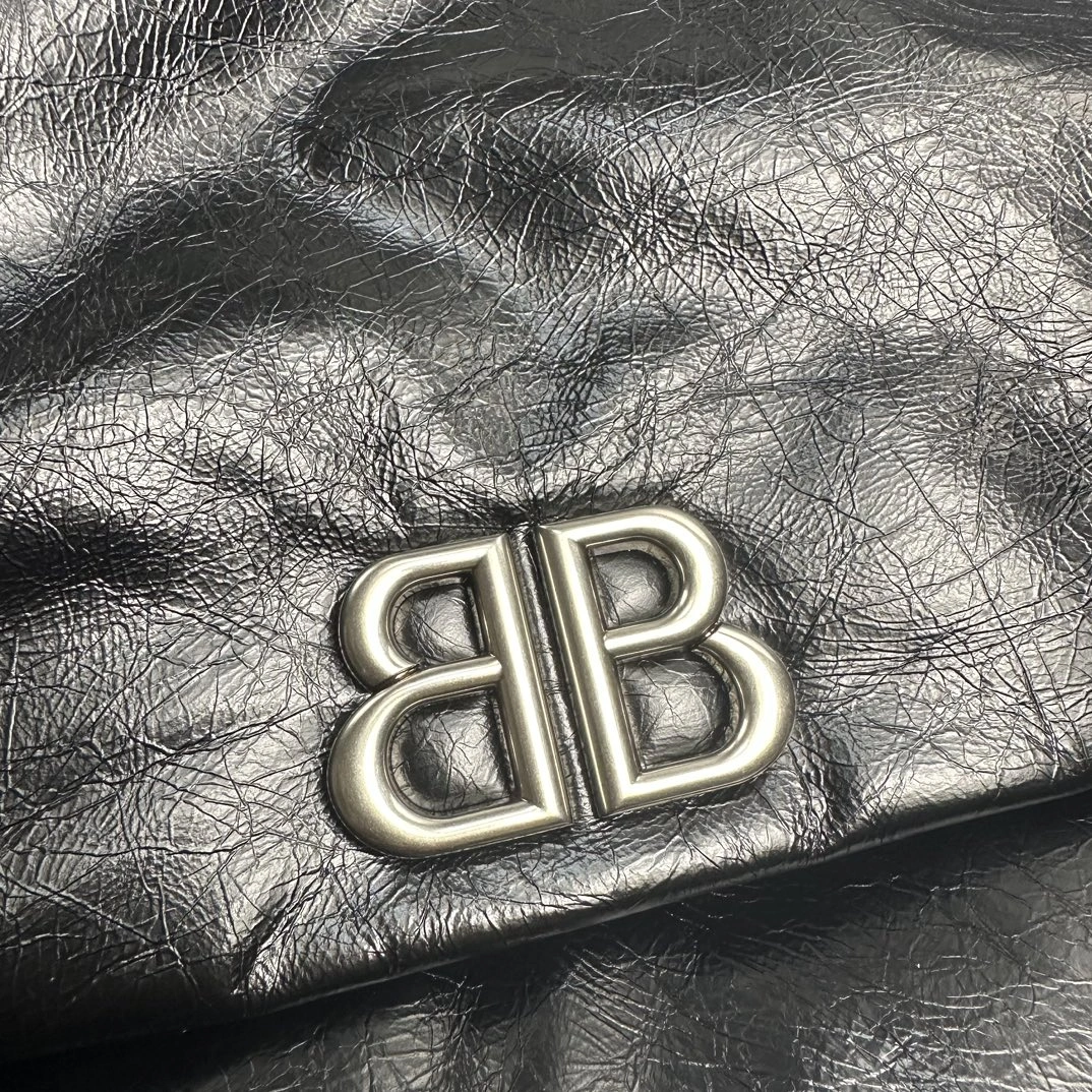 Modern Balenciaga Monaco Luxe Calfskin Chain Bag -  Autumn Essential 72563