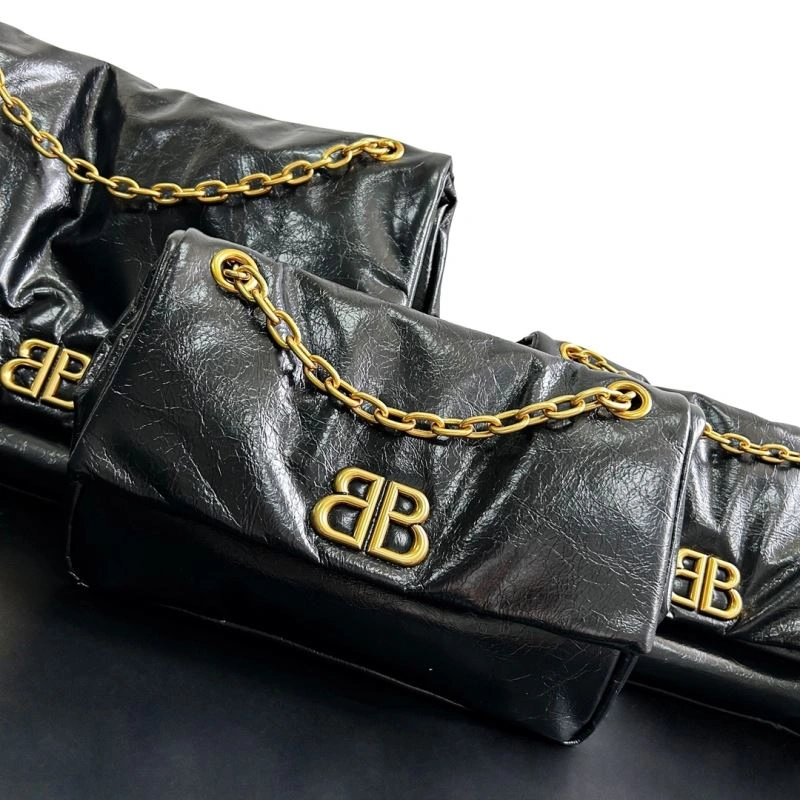 Balenciaga Monaco Pillow Luxe Bag - Ultra- Calf Leather Collection DailyWear 67022