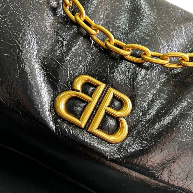 Balenciaga Monaco Pillow Luxe Bag - Ultra- Calf Leather Collection DailyWear 67022