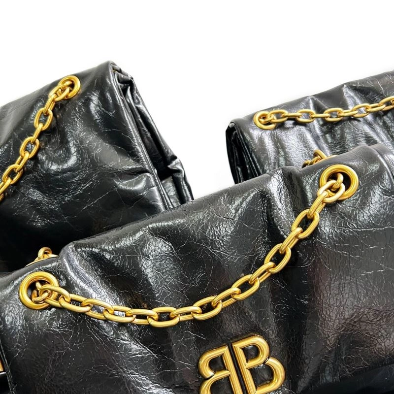 Balenciaga Monaco Pillow Luxe Bag - Ultra- Calf Leather Collection DailyWear 67022