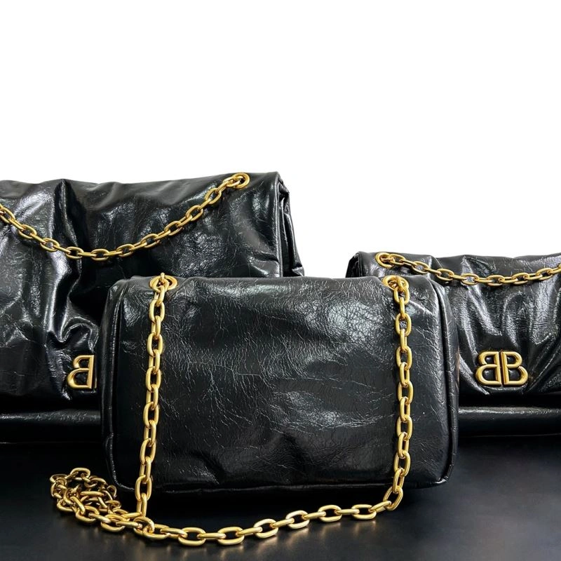 Balenciaga Monaco Pillow Luxe Bag - Ultra- Calf Leather Collection DailyWear 67022
