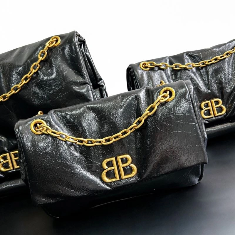 Balenciaga Monaco Pillow Luxe Bag - Ultra- Calf Leather Collection DailyWear 67022