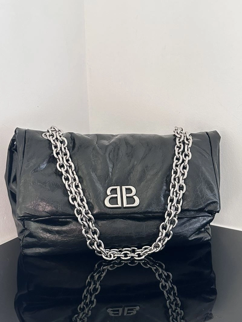 Supportive Balenciaga Monaco  Calfskin Trumpet Bag Series 69945