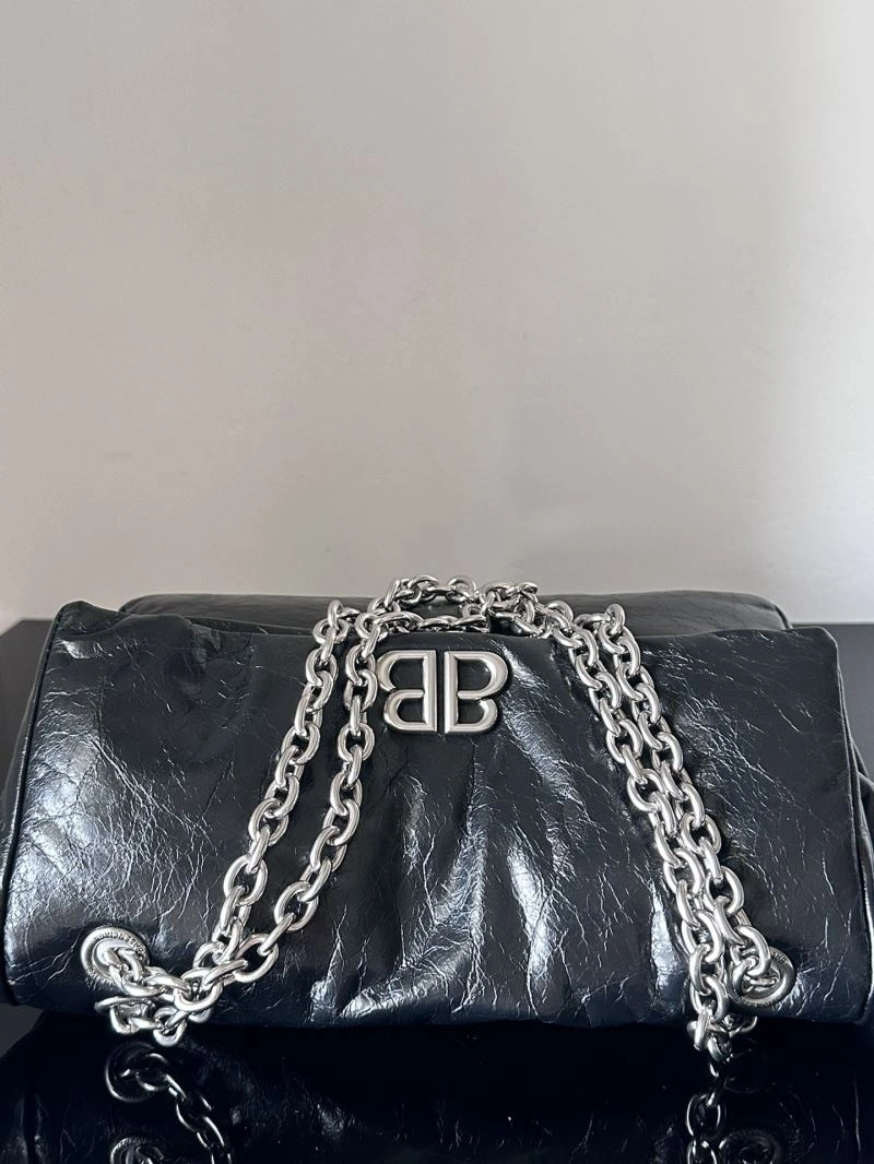 Supportive Balenciaga Monaco  Calfskin Trumpet Bag Series 69945