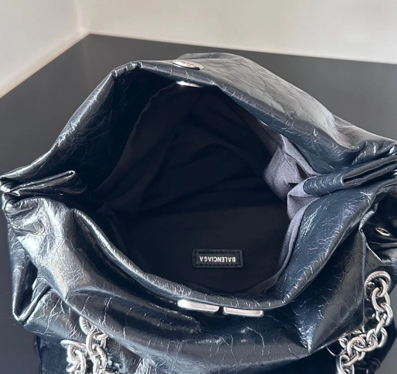Supportive Balenciaga Monaco  Calfskin Trumpet Bag Series 69945