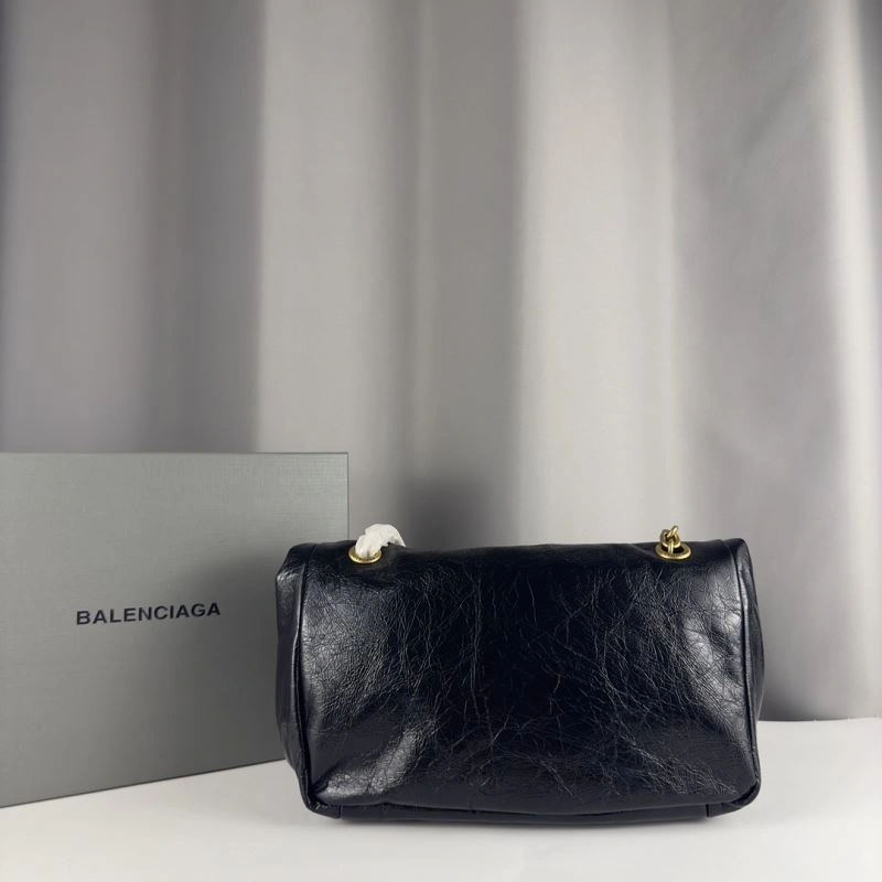 Balenciaga Monaco Ultra-Soft Calfskin Chain Bag -  Fall Essential Trendy 75276