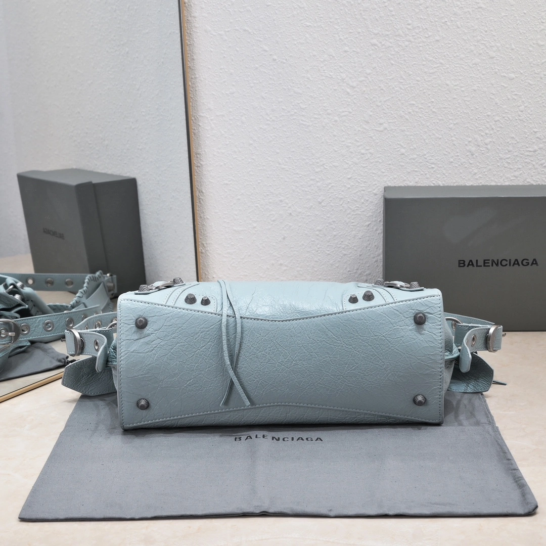 Balenciaga NEO CAGOLE Vintage Lambskin Motorcycle Bag Popular 60947