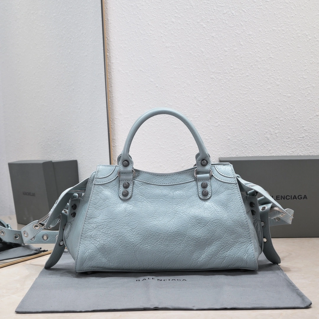 Balenciaga NEO CAGOLE Vintage Lambskin Motorcycle Bag Popular 60947