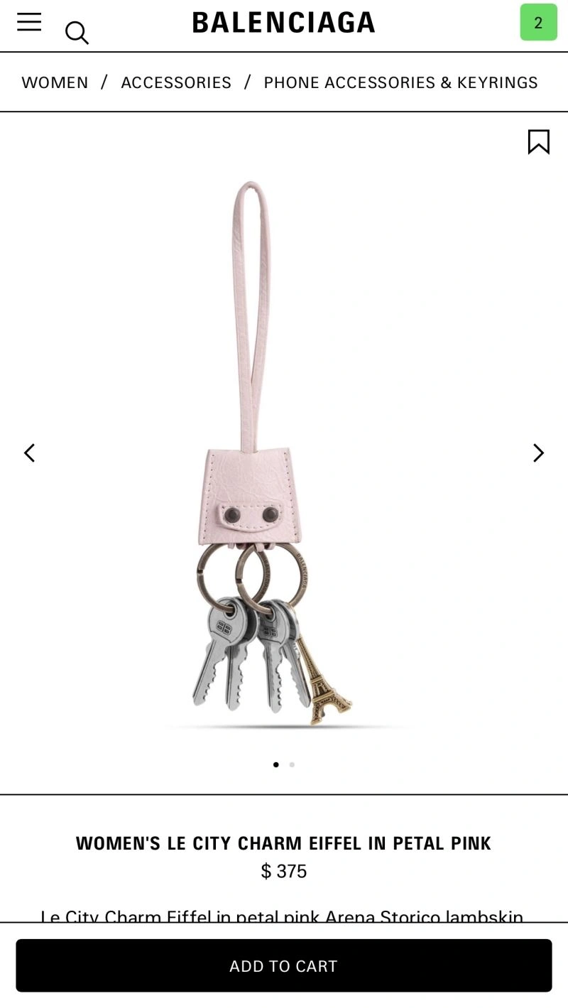Balenciaga Necklaces QuickDry 215674