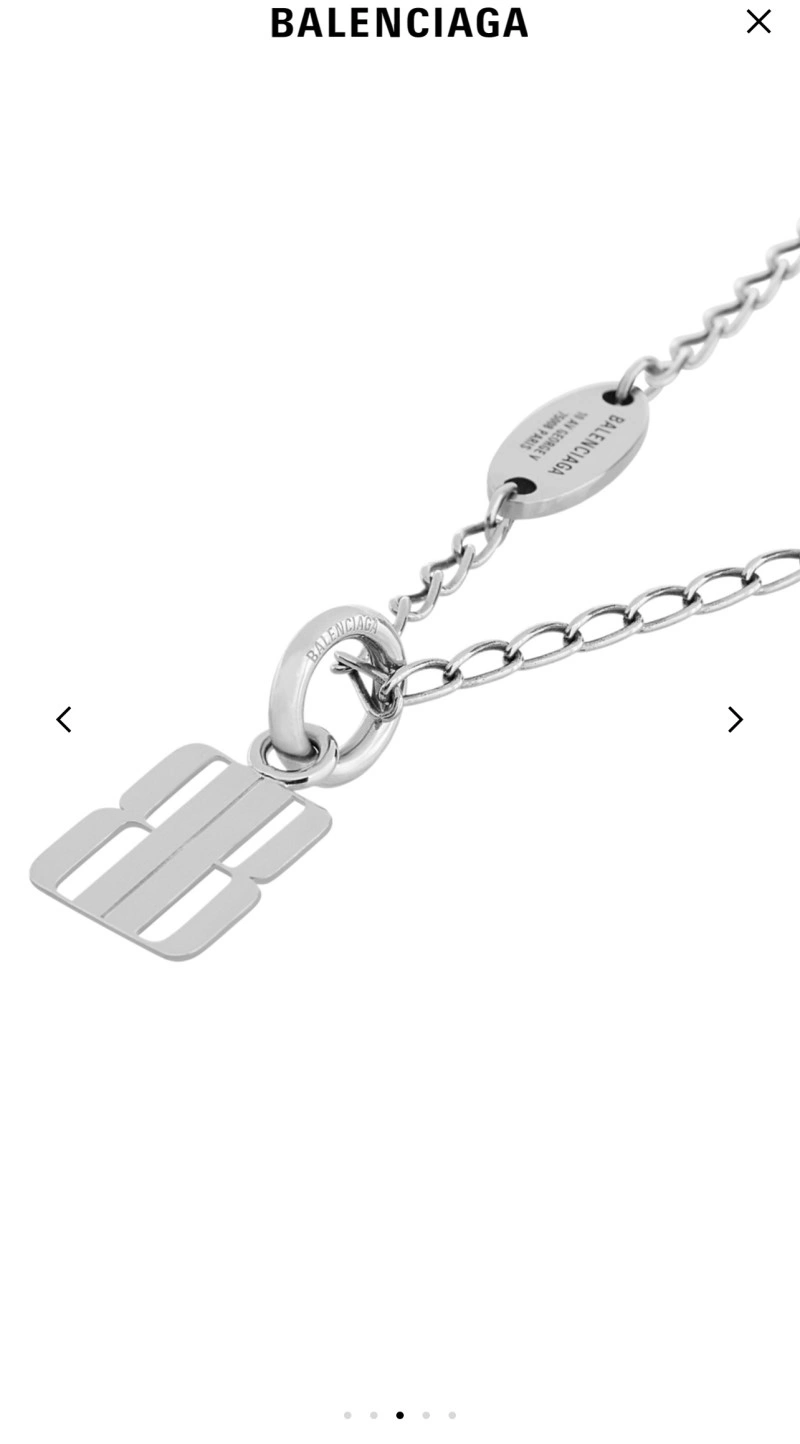 Balenciaga Necklaces Original 215419