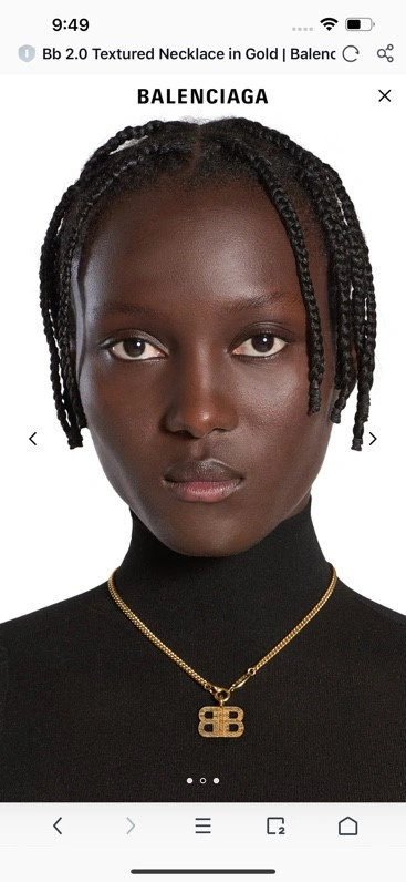 Balenciaga Necklaces Packable 215437