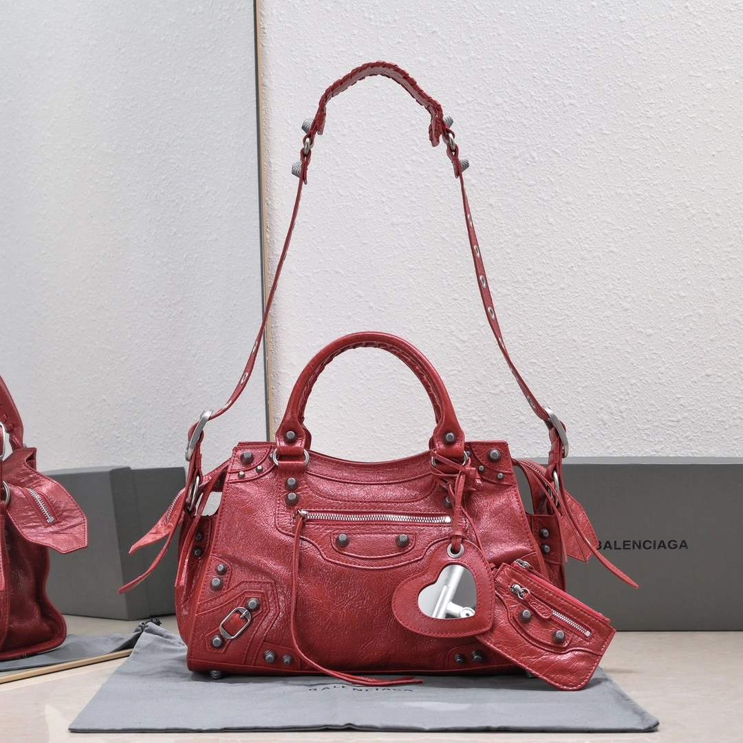 Balenciaga Neo Cagole Vintage Lambskin Trapezoid Bag Seasonal 60972
