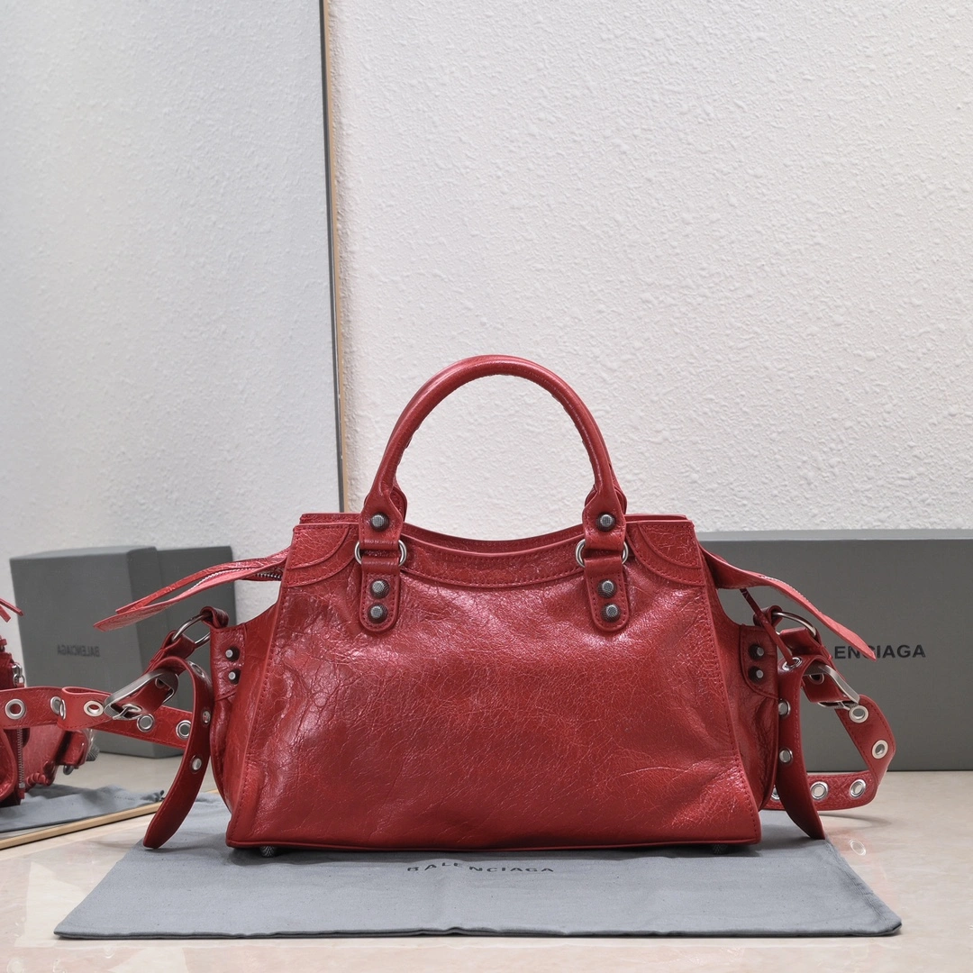 Balenciaga Neo Cagole Vintage Lambskin Trapezoid Bag Seasonal 60972