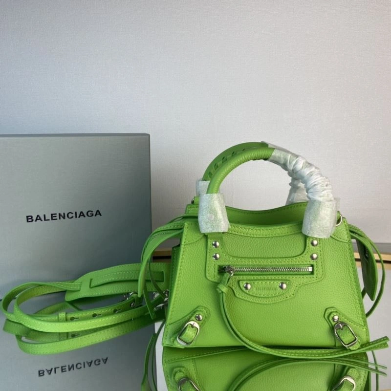 Balenciaga Neo  Luxe Trapezoidal Motorcycle Bag OdorResistant 78361