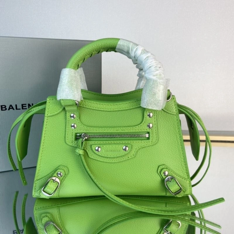 Balenciaga Neo  Luxe Trapezoidal Motorcycle Bag OdorResistant 78361