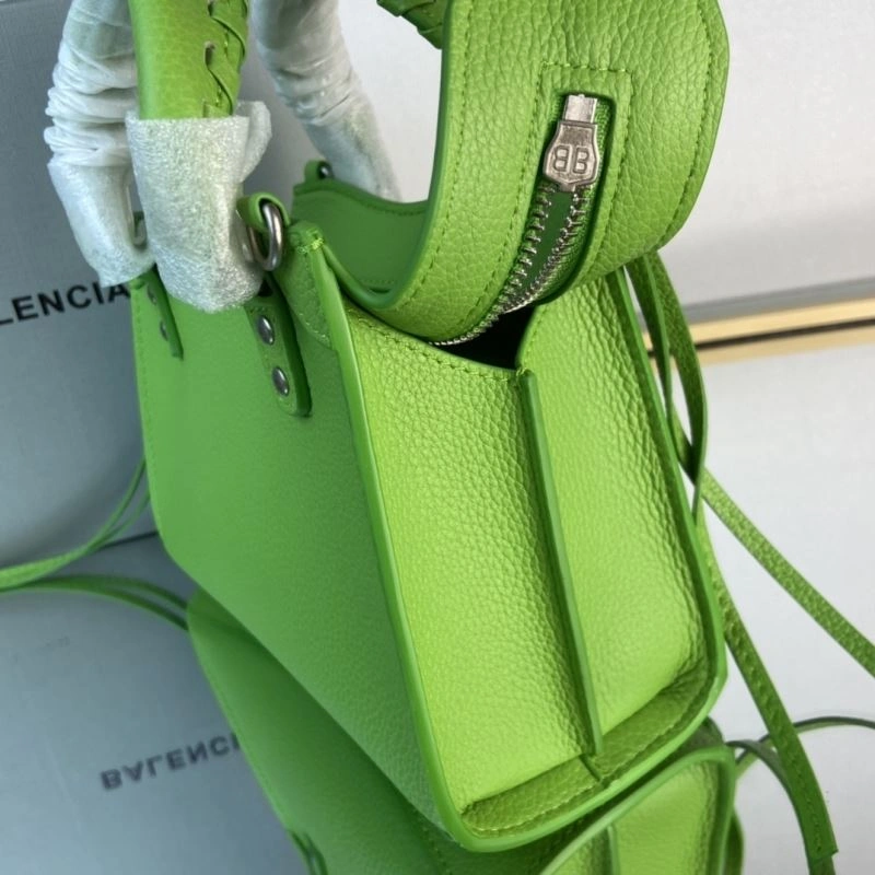 Balenciaga Neo  Luxe Trapezoidal Motorcycle Bag OdorResistant 78361