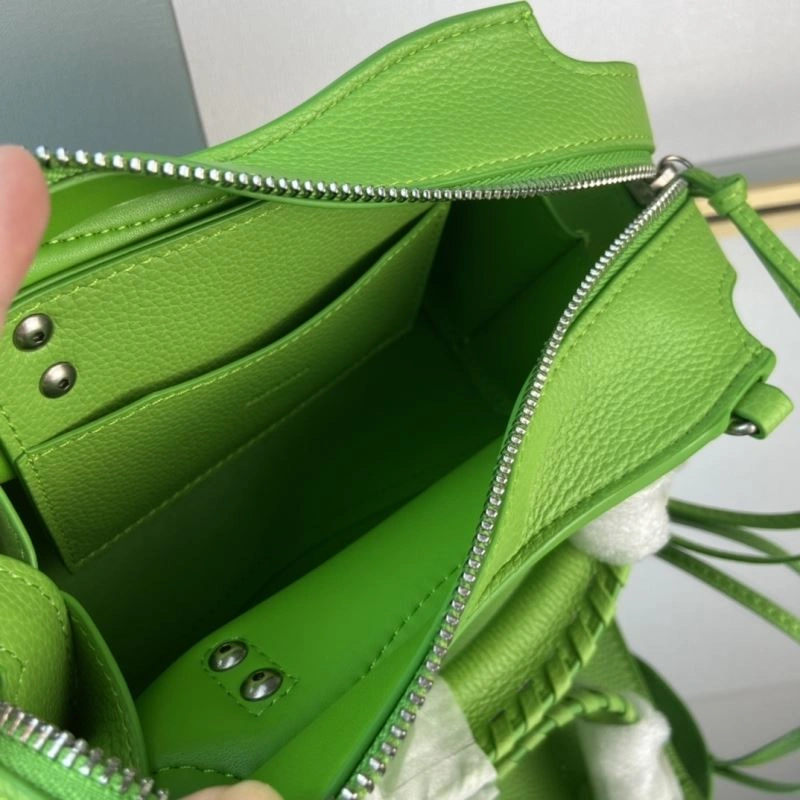 Balenciaga Neo  Luxe Trapezoidal Motorcycle Bag OdorResistant 78361