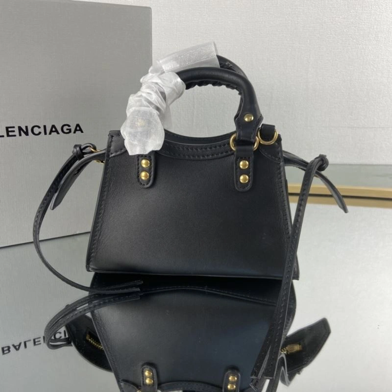 Balenciaga Neo  Mini Motorcycle Bag in Black Packable 75329