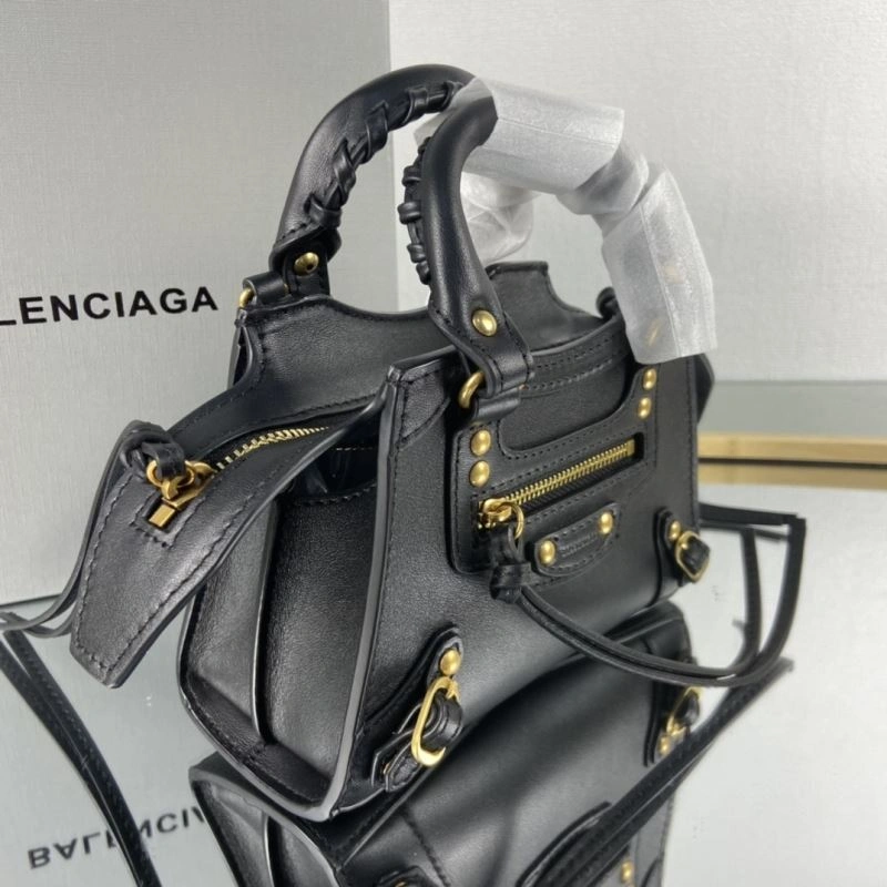 Balenciaga Neo  Mini Motorcycle Bag in Black Packable 75329