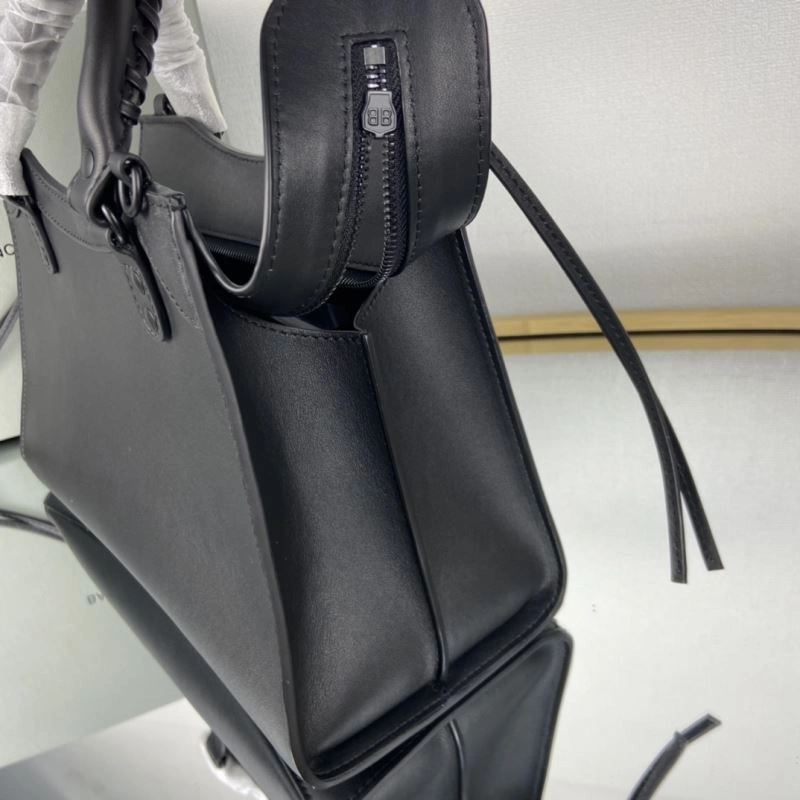 FreshLook Balenciaga Neo  Textured Black Motorcycle Bag 75333