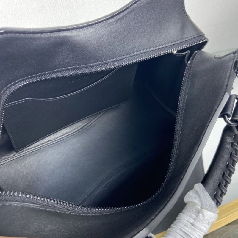 FreshLook Balenciaga Neo  Textured Black Motorcycle Bag 75333