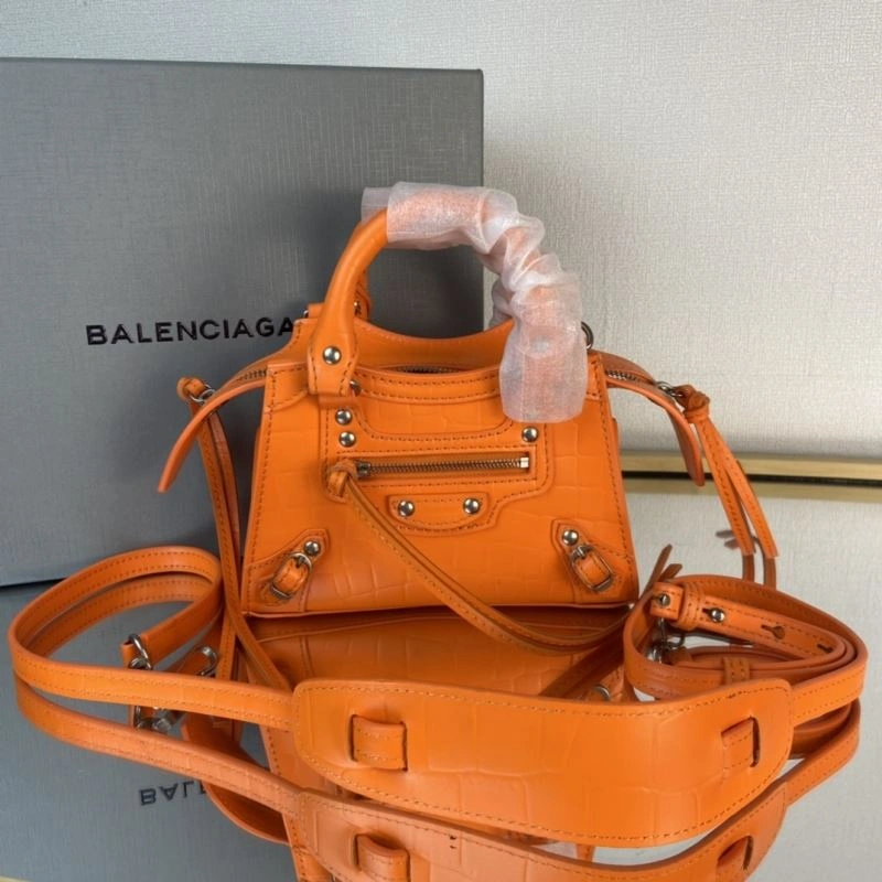 Balenciaga Neo  Trapezoid Motorcycle Bag HighQuality 78349